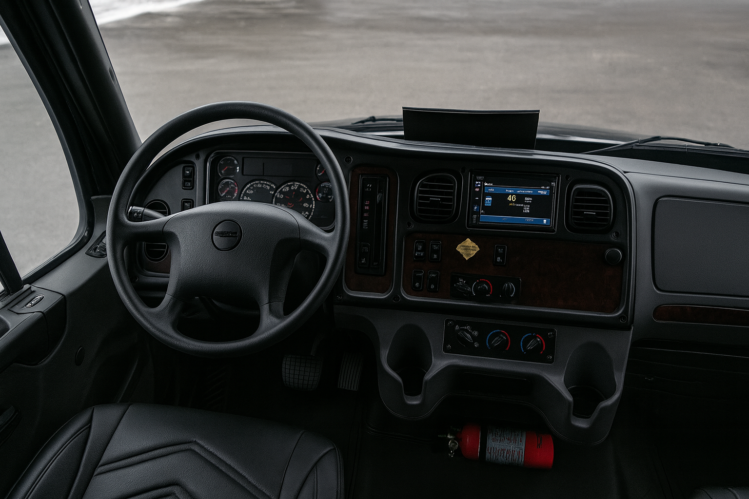 Interior of Grech Freightliner GM40