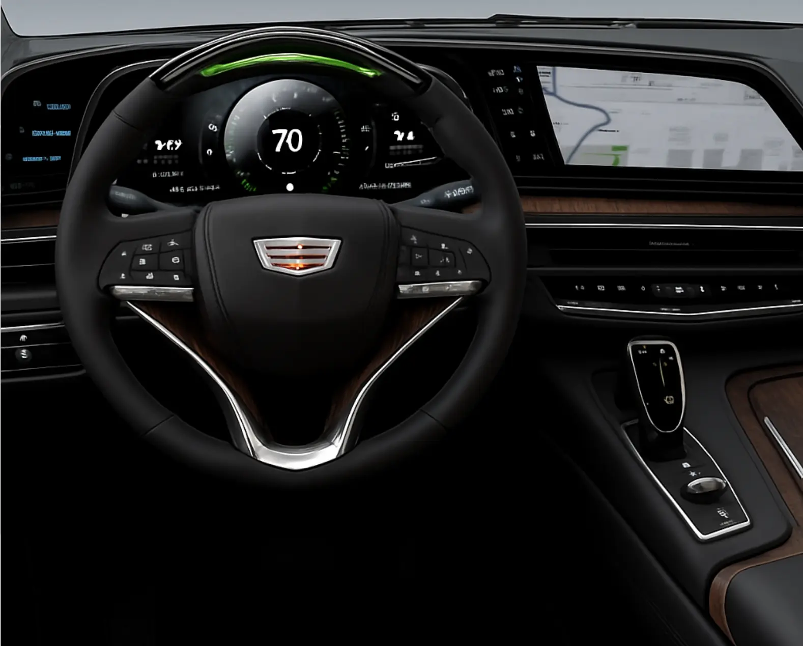 Interior of Cadillac Escalade