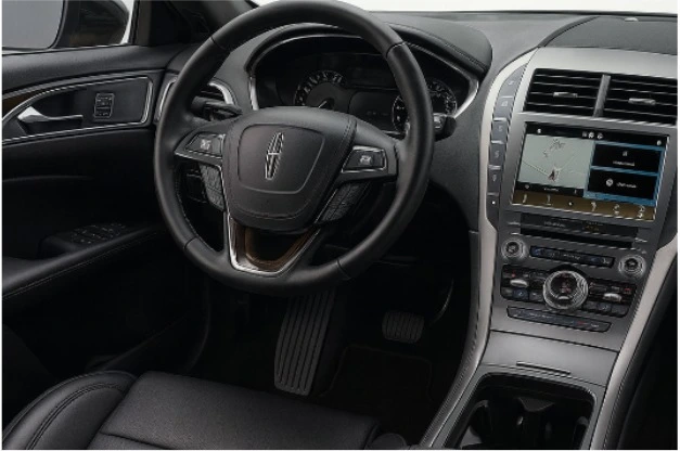 Interior of Lincoln Continental