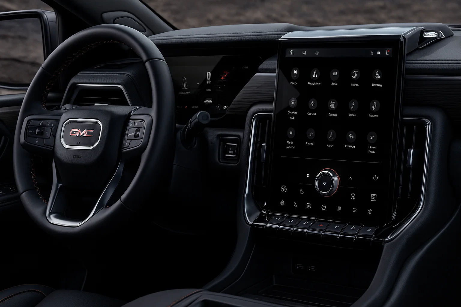 Interior of GMC Danali